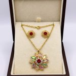Royal Floral Multi-Gemstone Set