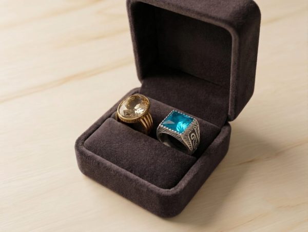 Men's Dual Statement Ring Set