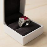 Ruby Square-Cut Men's Ring