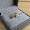 Royal Multi-Gemstone Statement Ring